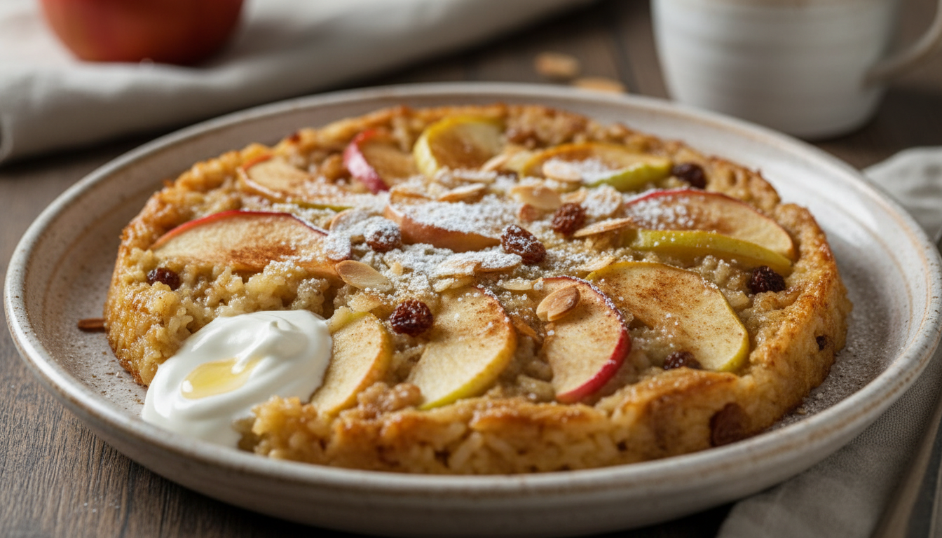 Przepis na ryż zapiekany z jabłkami - odkryj sprawdzony sposób na kultowy smak dzieciństwa