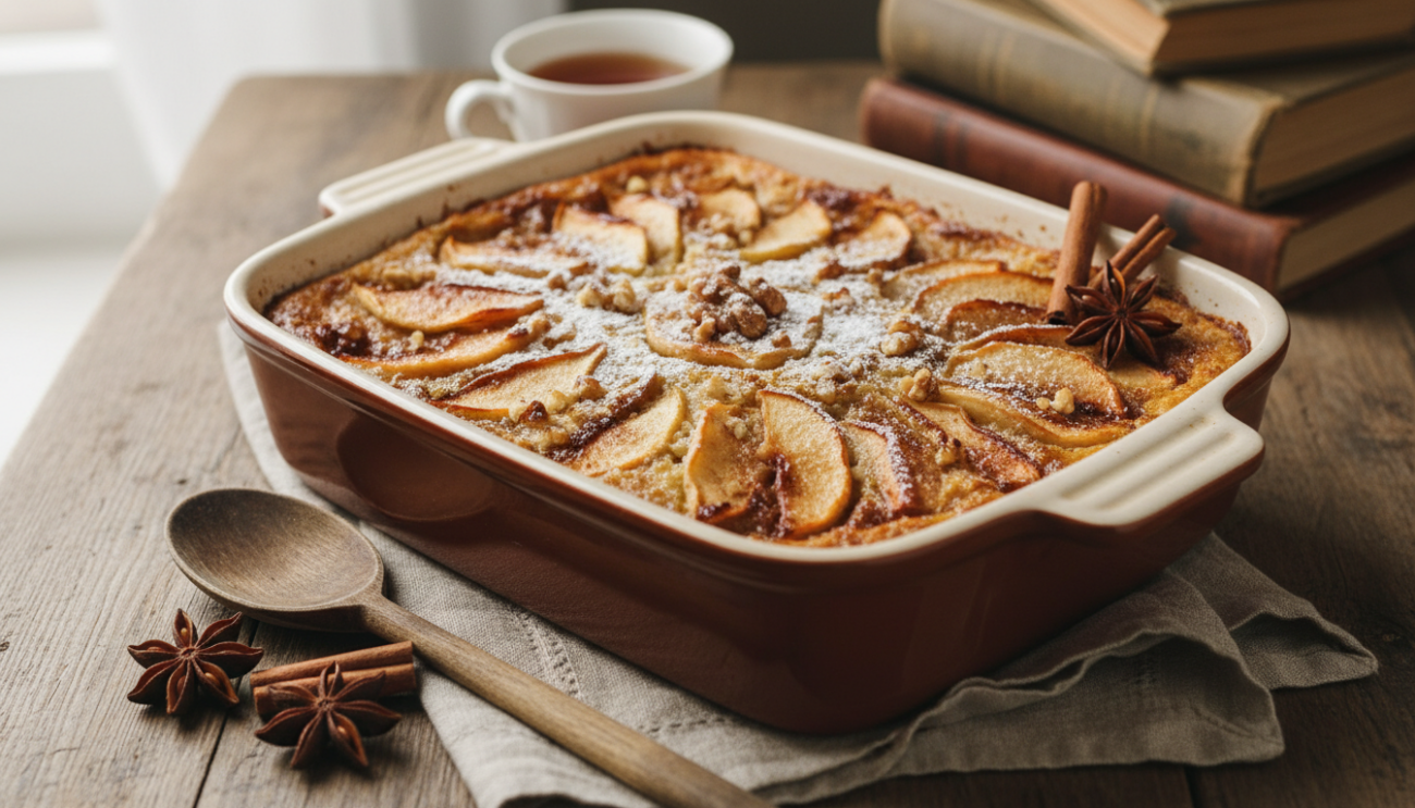 Przepis na ryż zapiekany z jabłkami - odkryj sprawdzony sposób na kultowy smak dzieciństwa