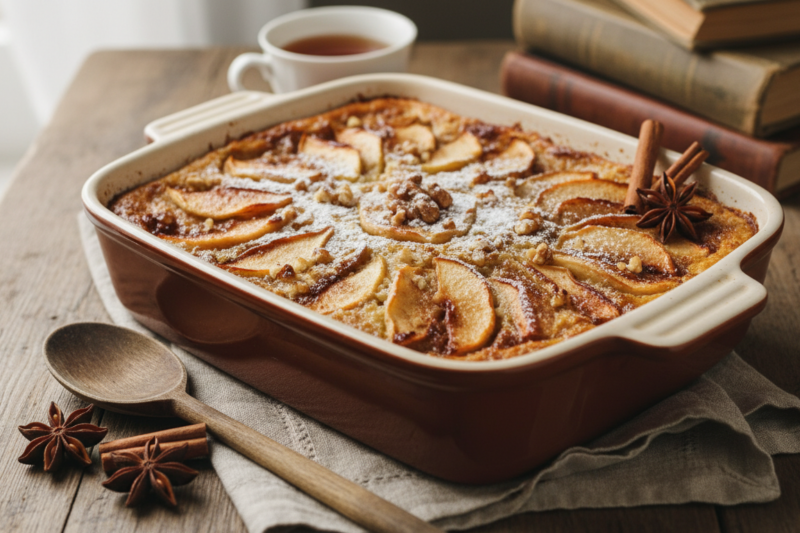 Przepis na ryż zapiekany z jabłkami - odkryj sprawdzony sposób na kultowy smak dzieciństwa