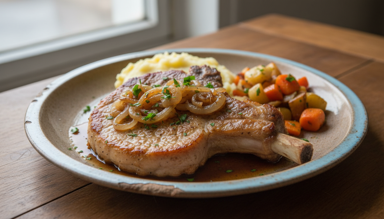 Przepis na schab z kością - sprawdzony sposób na soczyste kotlety jak u mamy