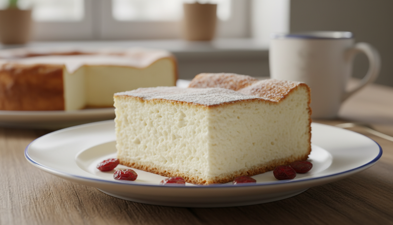 Przepis na sernik z mlekiem w proszku - sekret idealnie puszystej i kremowej masy