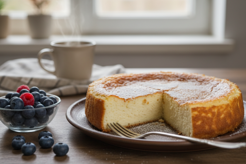 Przepis na sernik z mlekiem w proszku - sekret idealnie puszystej i kremowej masy