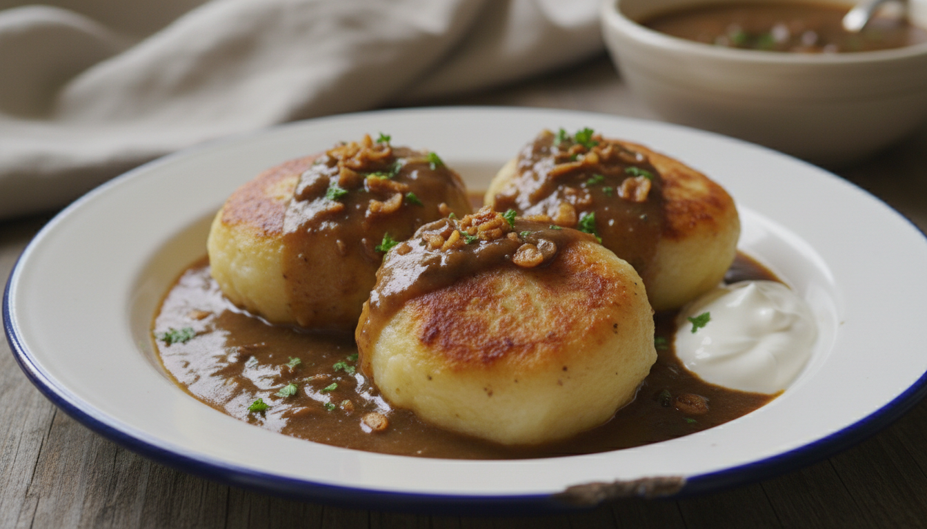 Pyzy z mięsem - sprawdzony przepis na puszyste ciasto i wyjątkowo soczysty farsz