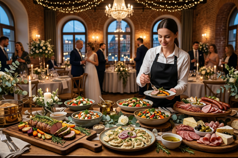 Ranking najlepszych cateringów weselnych Kraków 2026 - menu na wesele marzeń