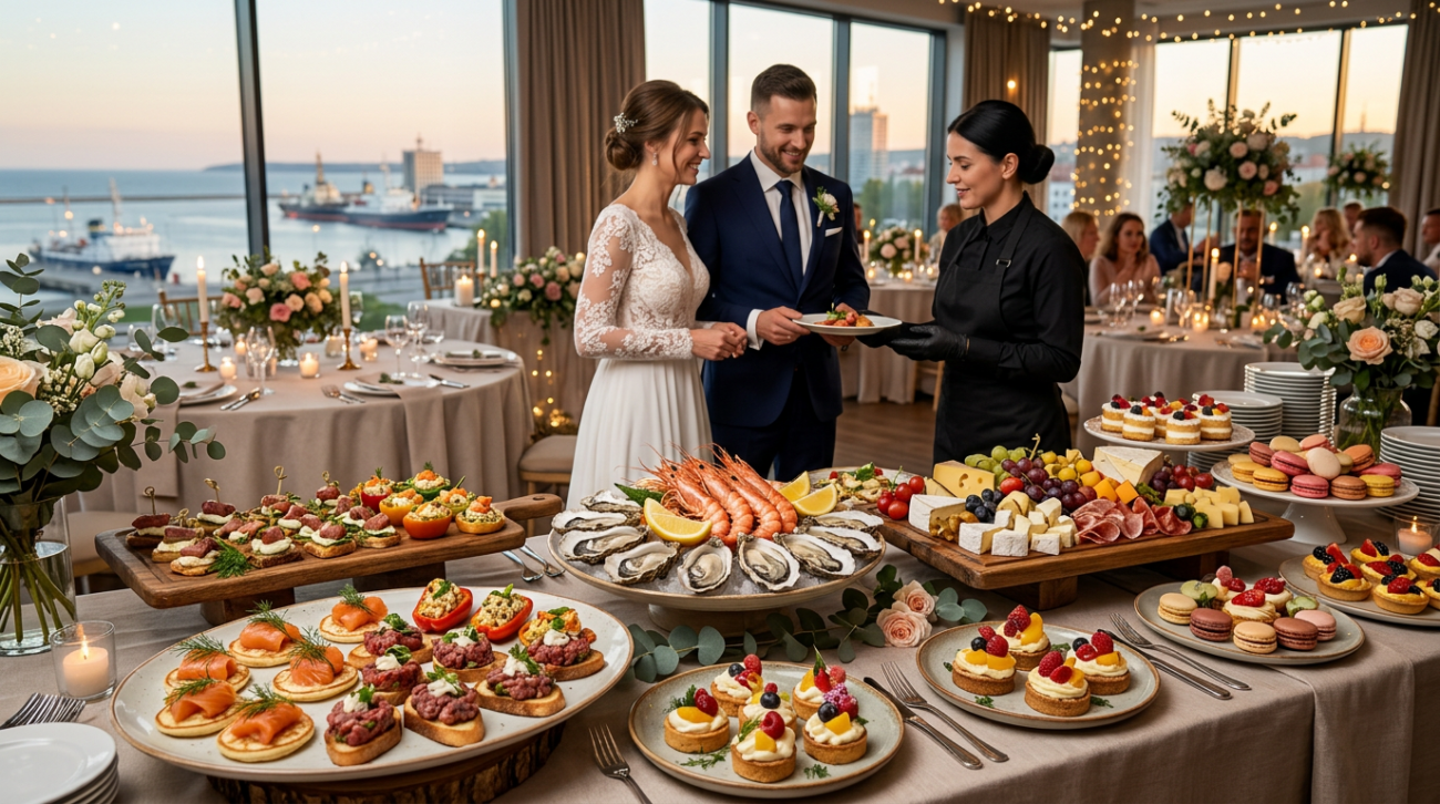 Ranking najlepszych cateringów weselnych Gdynia 2026 - gdzie zamówić weselne menu?