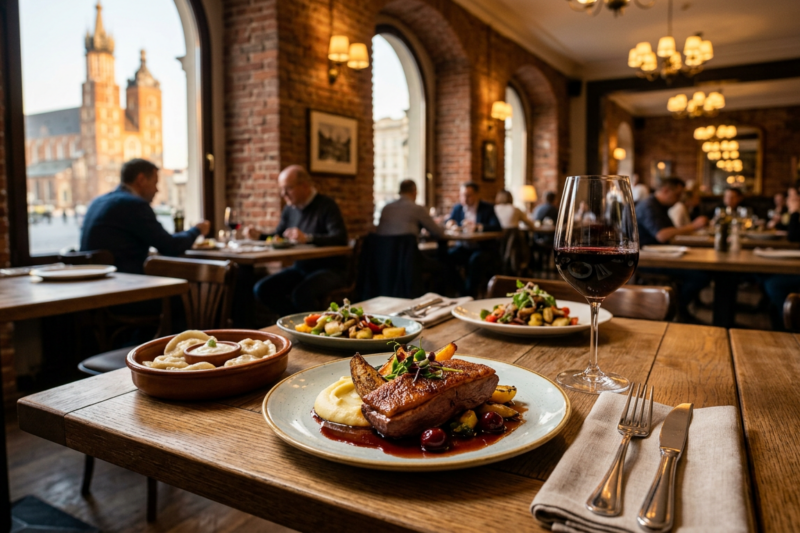 Ranking najlepszych restauracji Kraków 2026 - gdzie zjeść najsmaczniej?