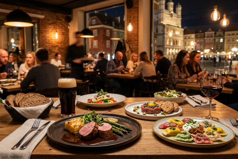 Ranking restauracji Poznań 2026 - Gdzie warto zjeść? Kulinarne perełki miasta