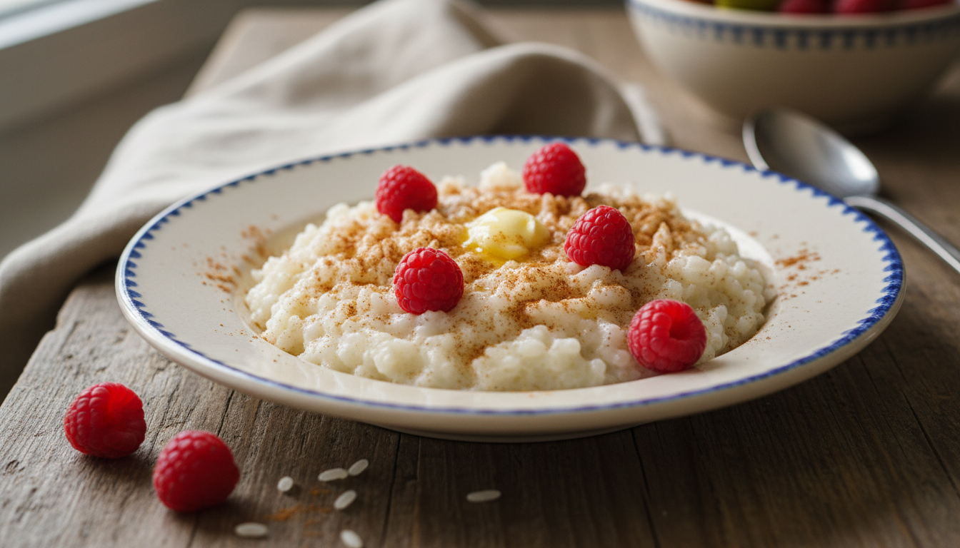 Ryż na mleku - przepis na obłędnie kremowy smak z dzieciństwa