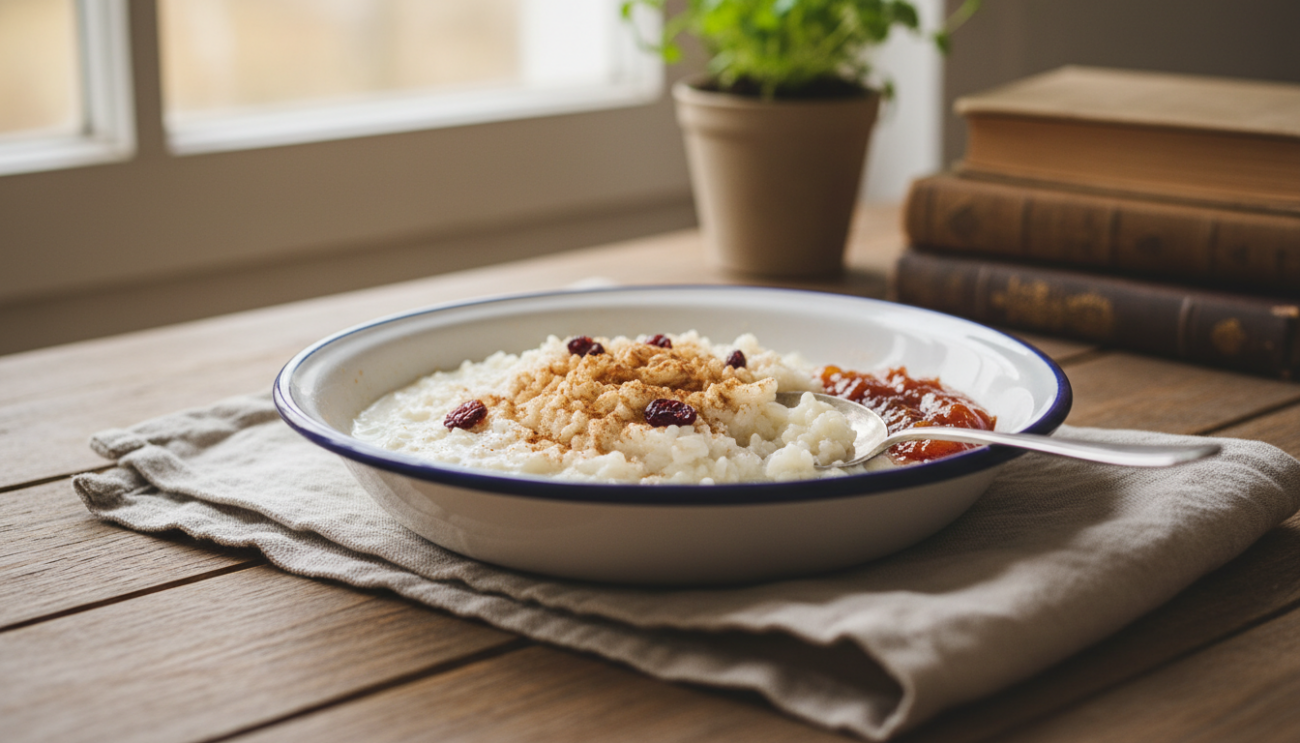 Ryż na mleku - przepis na obłędnie kremowy smak z dzieciństwa