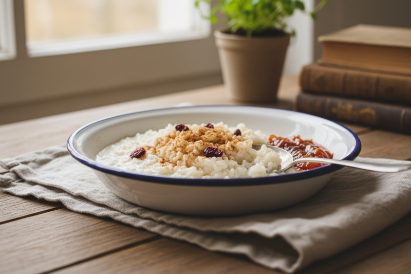 Ryż na mleku – przepis na obłędnie kremowy smak z dzieciństwa