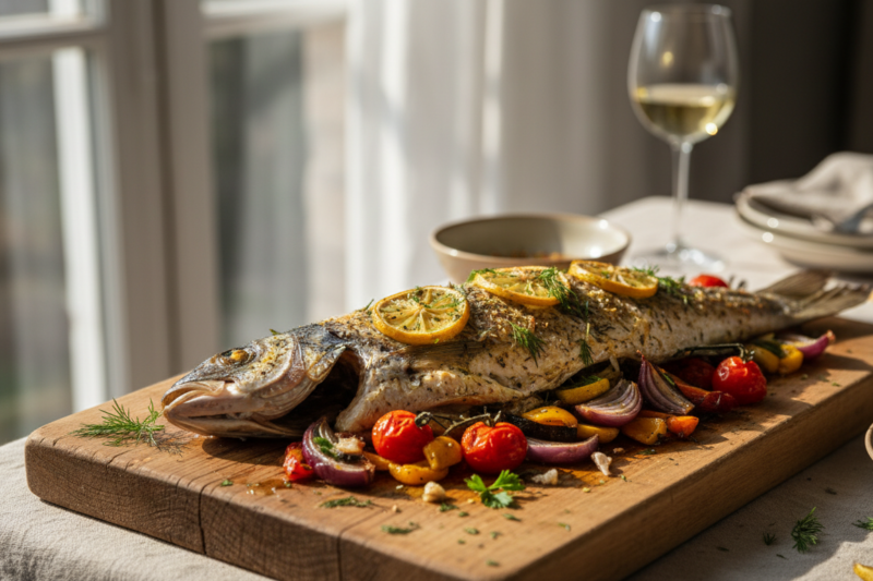 Ryba z piekarnika - prosty przepis na obłędnie soczyste i aromatyczne danie