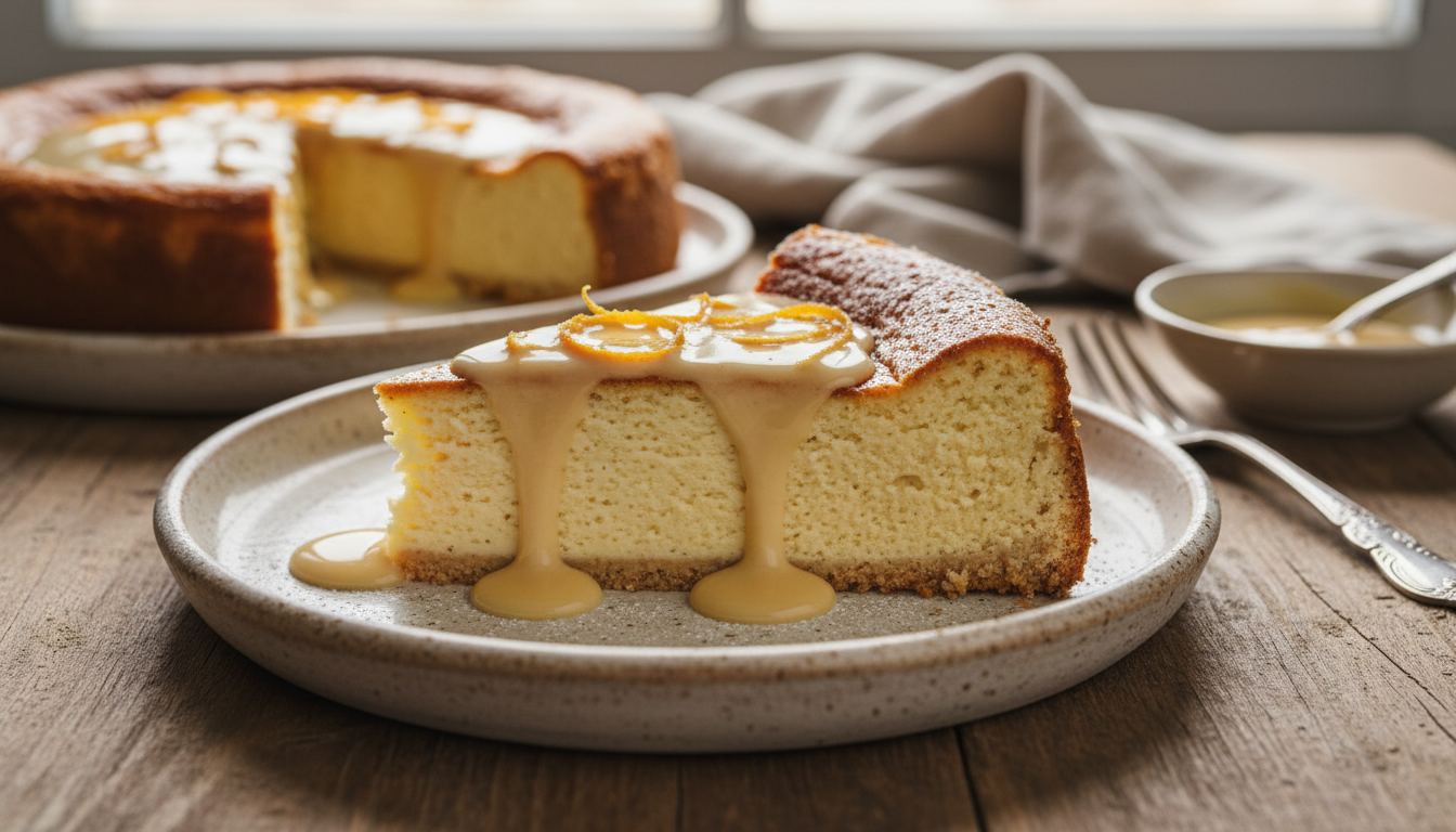 Sernik z mlekiem skondensowanym przepis - aksamitny deser który rozpływa się w ustach