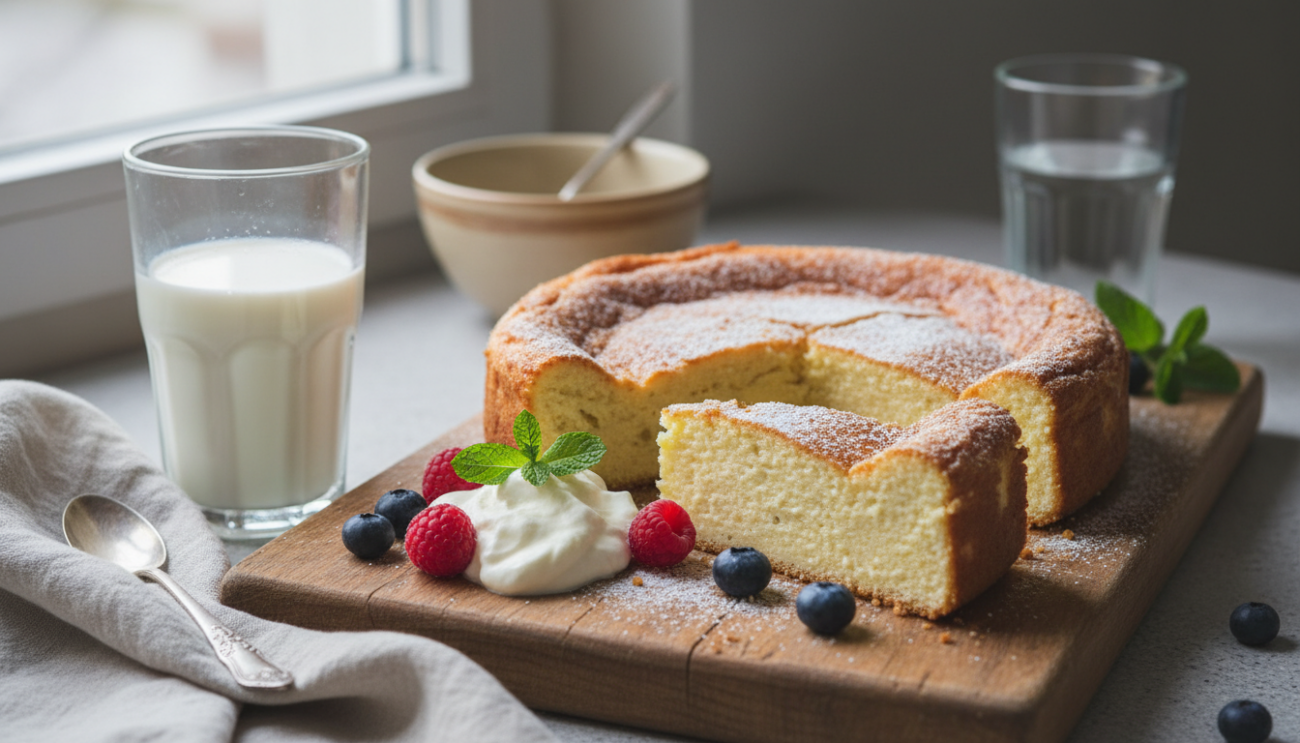Sernik z mlekiem skondensowanym przepis - aksamitny deser który rozpływa się w ustach