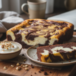 Sernikobrownie - przepis na obłędnie czekoladowe i kremowe ciasto