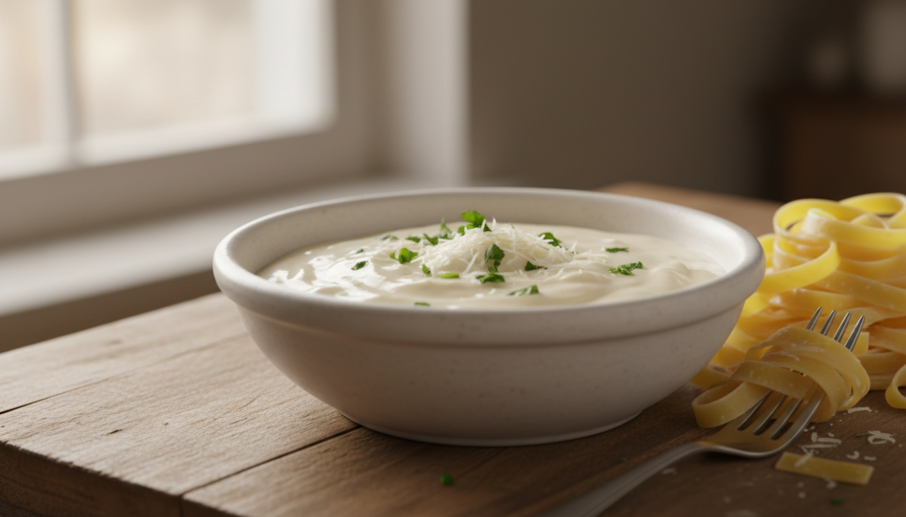 Sos alfredo - przepis na idealnie kremowy klasyk lepszy niż w restauracji