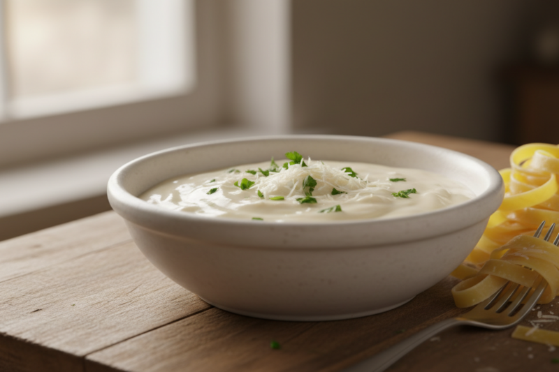 Sos alfredo - przepis na idealnie kremowy klasyk lepszy niż w restauracji