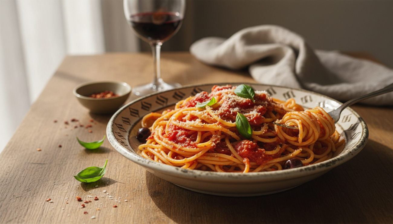 Spaghetti Napoli przepis - włoska klasyka gotowa w 15 minut