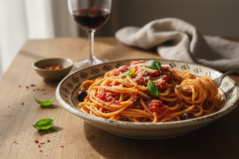 Spaghetti Napoli przepis - włoska klasyka gotowa w 15 minut