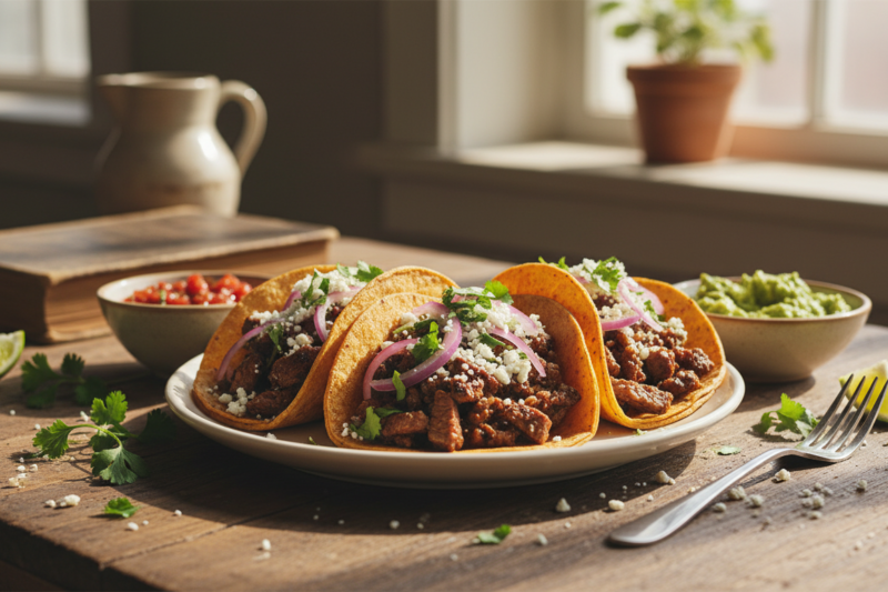 Tacos - najlepszy przepis na aromatyczną meksykańską ucztę