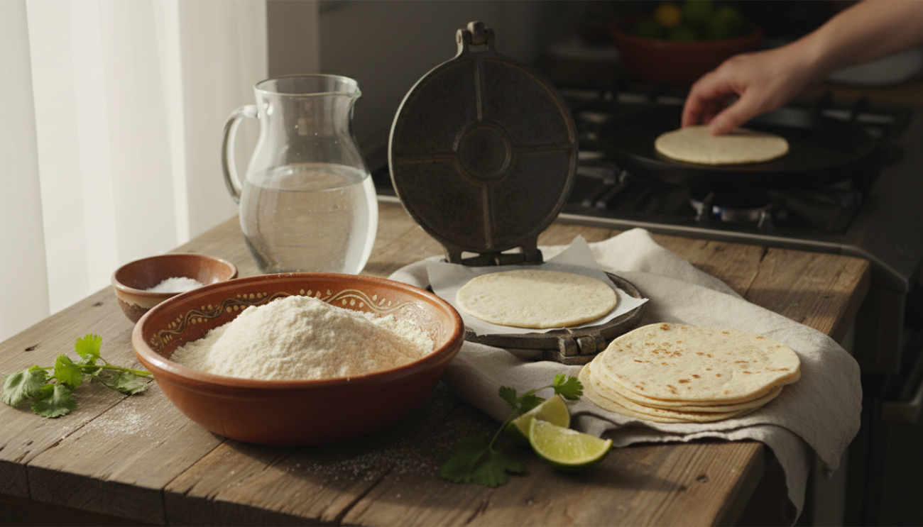 Tortilla przepis - domowy sposób na miękkie i elastyczne placki