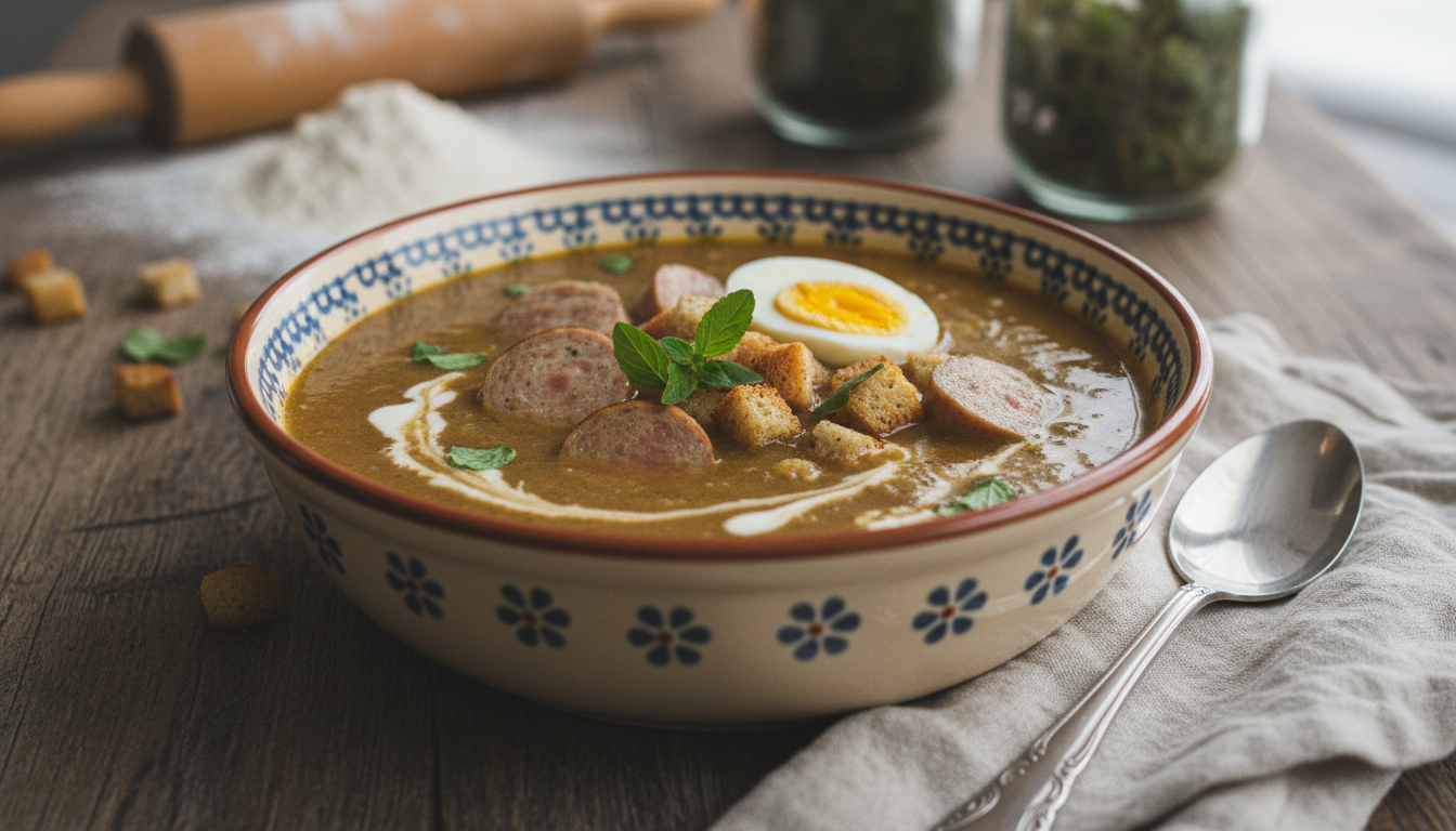 Żurek przepis - Poznaj tradycyjny sekret na najbardziej aromatyczną zupę