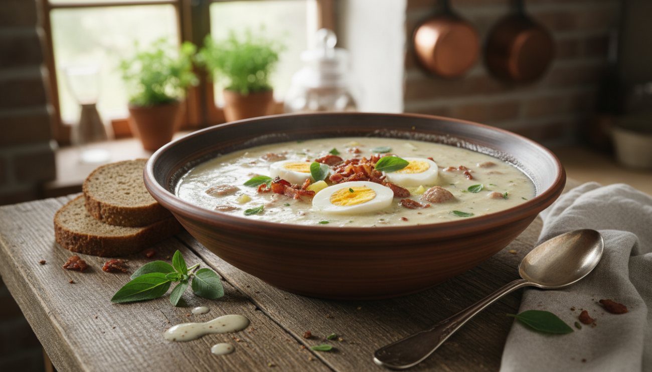 Żurek przepis - Poznaj tradycyjny sekret na najbardziej aromatyczną zupę