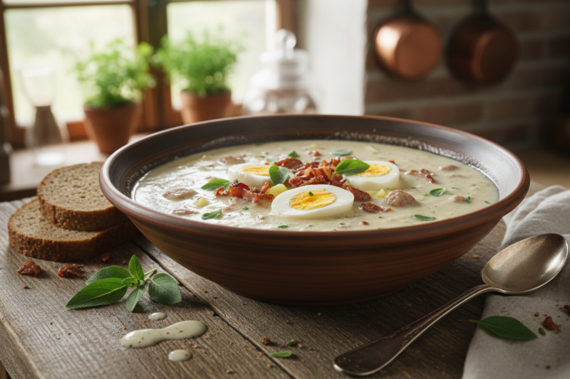 Żurek przepis - Poznaj tradycyjny sekret na najbardziej aromatyczną zupę