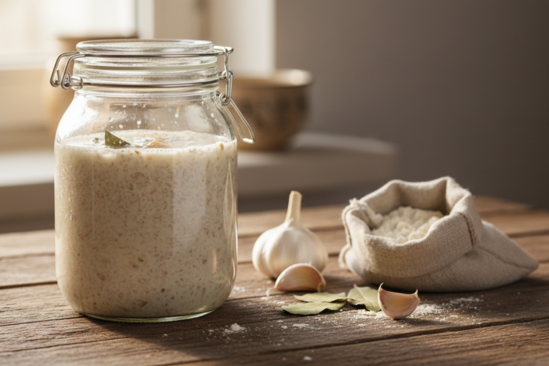 Zakwas na żurek - sprawdzony przepis na tradycyjny i aromatyczny domowy smak