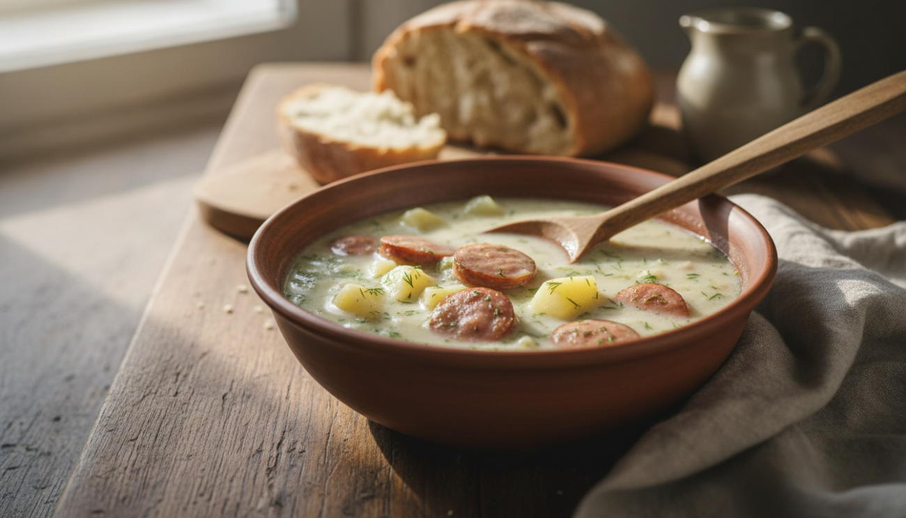 Zalewajka - tradycyjny przepis na najbardziej aromatyczną zupę z Twojego dzieciństwa