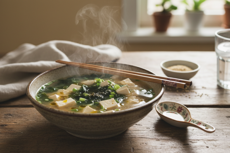 Zupa miso przepis - odkryj sekret prawdziwego smaku umami