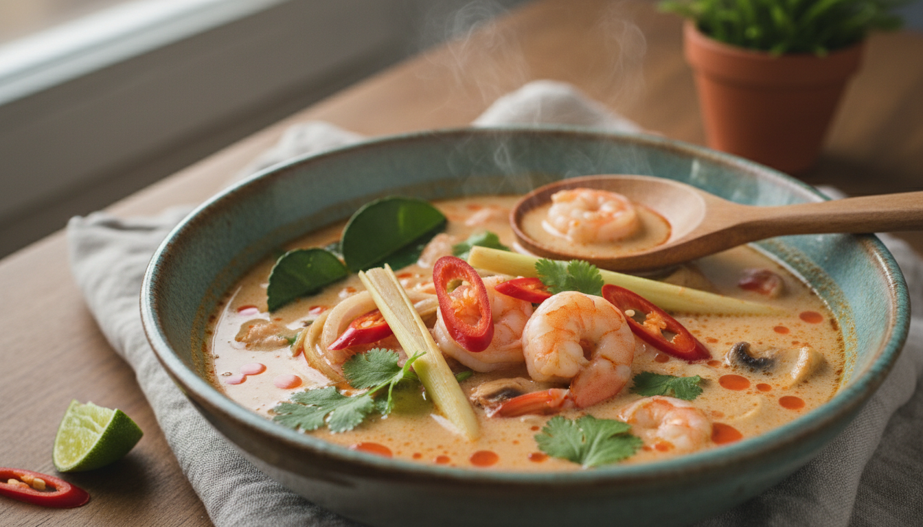 Zupa tom yum przepis - poznaj sekret idealnie zbalansowanego smaku