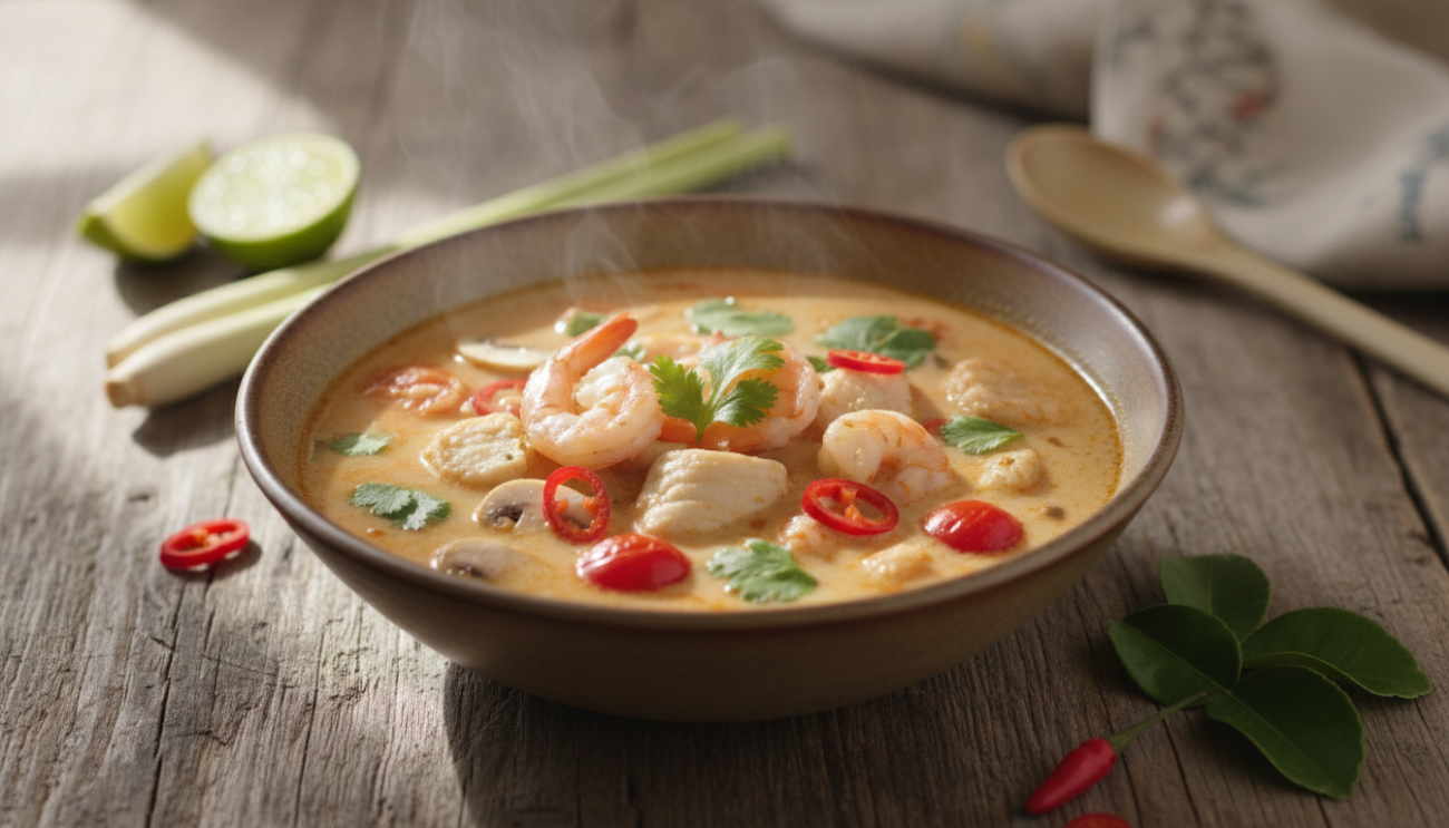 Zupa tom yum przepis - poznaj sekret idealnie zbalansowanego smaku