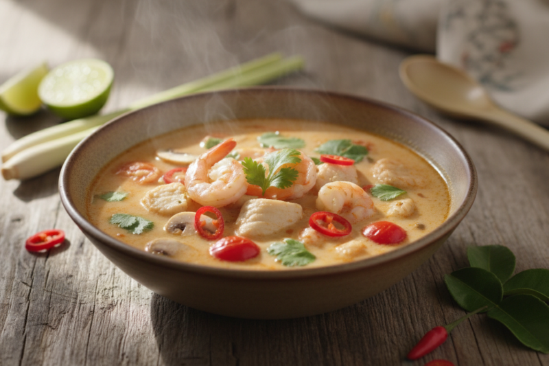 Zupa tom yum przepis – poznaj sekret idealnie zbalansowanego smaku