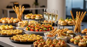 Catering na dzień otwarty firmy – co podać gościom?