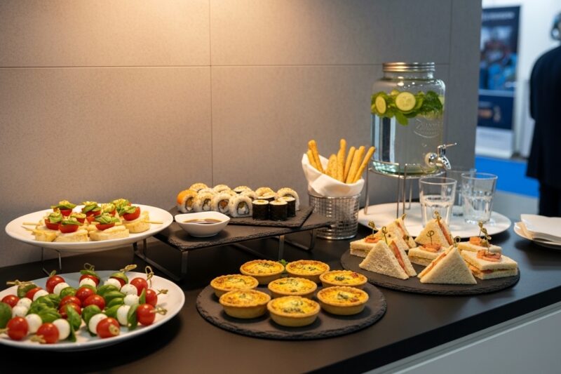 Catering na targi branżowe – jakie menu sprawdzi się najlepiej?