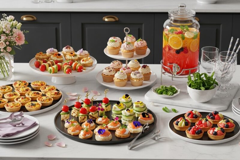 Catering na wieczór panieński – co zamówić, żeby było efektownie i wygodnie?